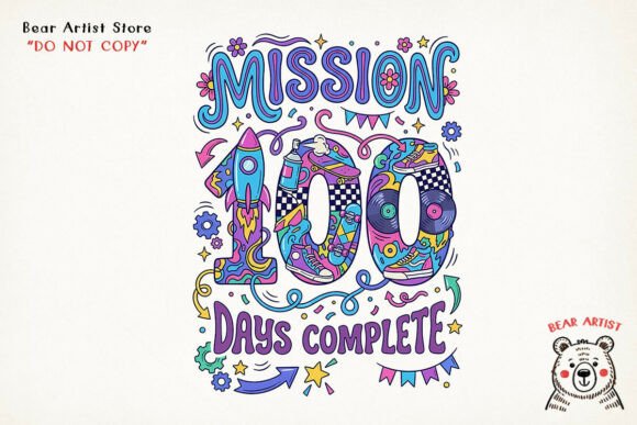 Mission 100 Days Complete, Back to School PNG: A Strategic Asset for Modern Creators